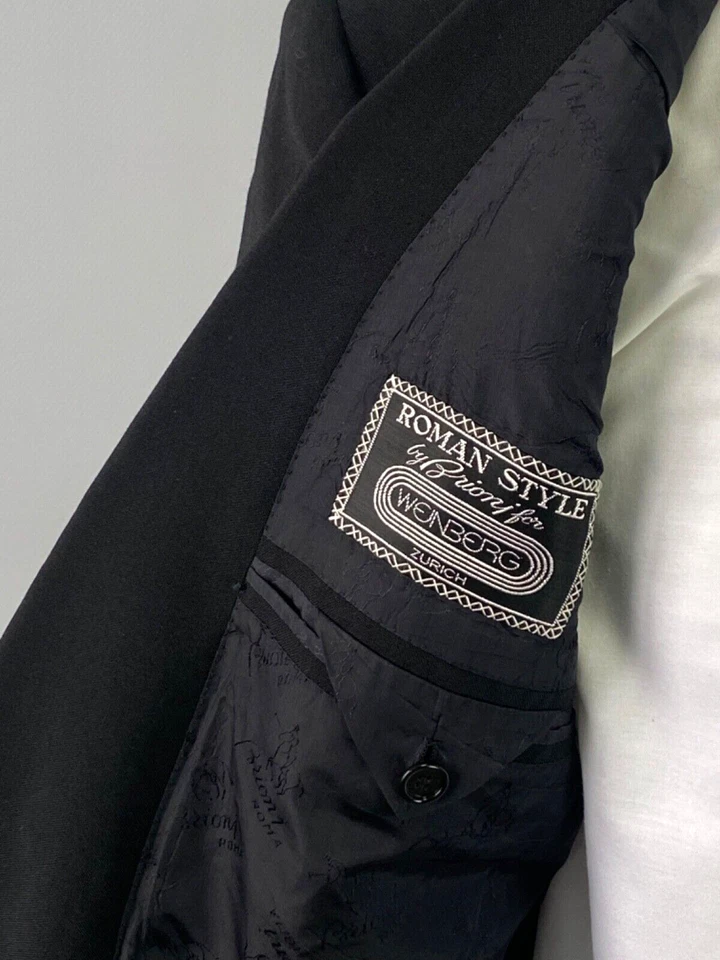 Blazer Chaqueta Abrigo Para Hombre BRIONI Mohair Italiano Lujo Deportivo Básico Talla UE 52 UK 42 Foto 4 de 4