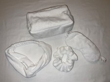 Barefoot Dreams Resort Set Cozy Terry Sea Salt 100% Cotton Terry