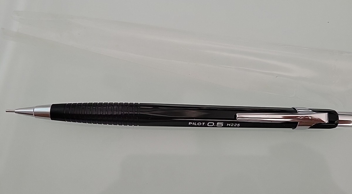 NOS (1) Pilot Mechanical Pencil Black 0.5 m/m # H225 MADE IN JAPAN