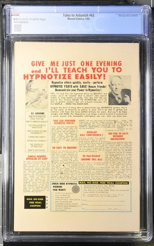 Tales to Astonish #63 CGC 8.0 - 1965 - origen, primera aplicación The Leader, cubierta Kirby - Imagen 2 de 2