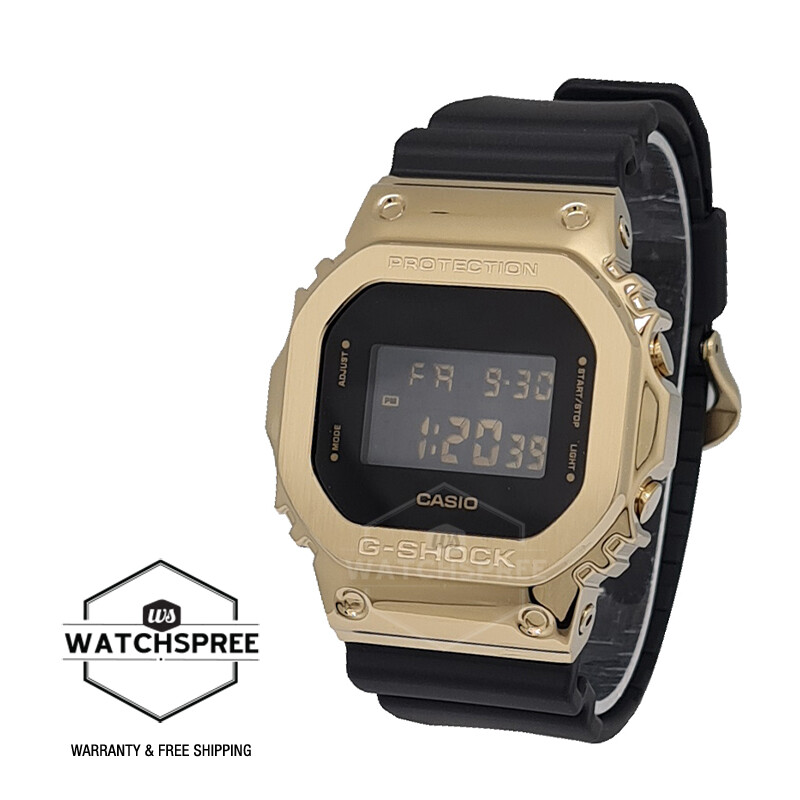 Casio G-Shock Standard Square-Faced Digital Black Resin Band
