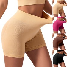 Slip Shorts For Under Dresses Women Seamless Boyshorts Panties Anti Chafing