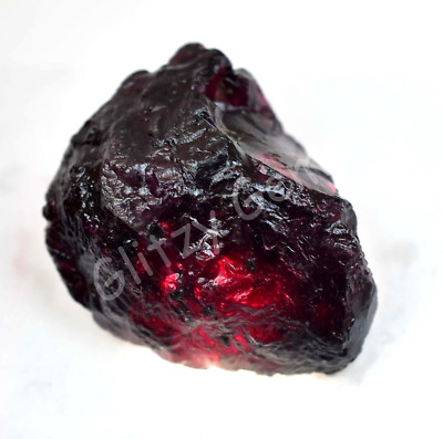 78.15 Ct Natural Red Brown Painite Rough Facet Top Quality Mogok AGL Certified