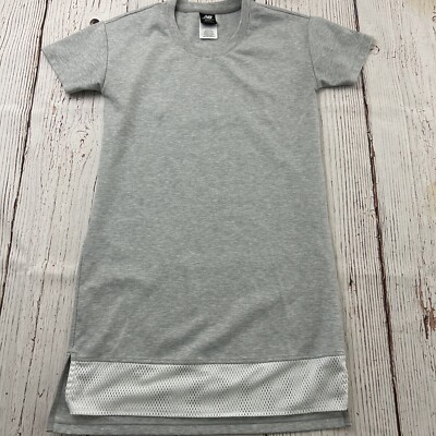new balance t shirt dress New Balance Knee Length Athletic T Shirt Dress Women's Small Gray