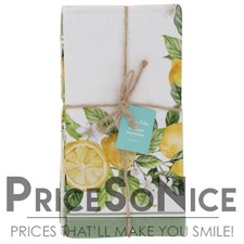Sur La Table Citron Napkins, Set of 4, MSRP $45