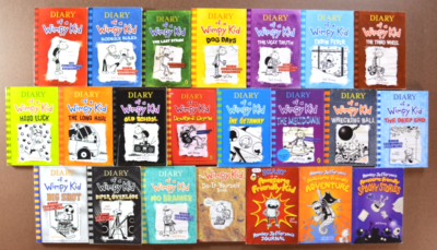 Set 22 PB DIARY OF A WIMPY KID by Jeff Kinney Rowley Adventures
