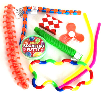 Fidget Sensory Toys! partytüte spielzeug! Enthält 9 Artikel! Leckerli! Aktivität!