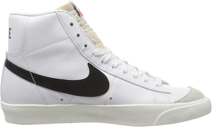 NEW* Unisex Nike Blazer Mid 77 Vintage White Black Men 8.5