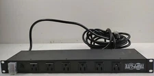 Tripp Lite Power Strip Rackmount Metal 120V 5-15R Right Angle 12 Outlet 1U