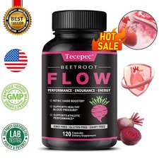 Organic beetroot 1300mg natural supplement for blood pressure balance support