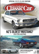 Brochure Auto - Nouvelle Zélande Classic Car Christchurch Oldest Mustang 2014 (A1517)