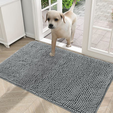 OLANLY Dog Door Mat for Muddy Paws 30x20, Absorbs Moisture and Dirt, Absorbent