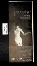 1952 Poirette Corsets Woman wearing a Promise girdle Print Ad 42641
