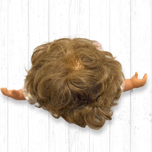 1985 Max Zapf Creation W. Germany braune kurze Haare 22 Zoll Schlafaugen Kleinkind Puppe - Bild 9 von 18