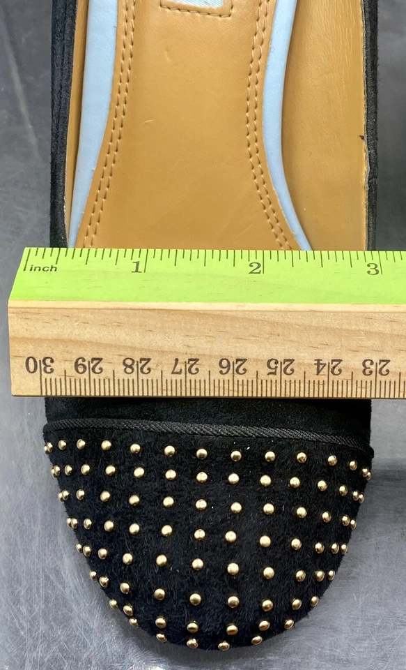 Cynthia Rowley 345 Suede High Heels – Women’s – Size 6 – Black – Good Pre-Owned! - Image 4 of 4