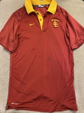 Mens Nike USC Trojans Polo Shirt Small