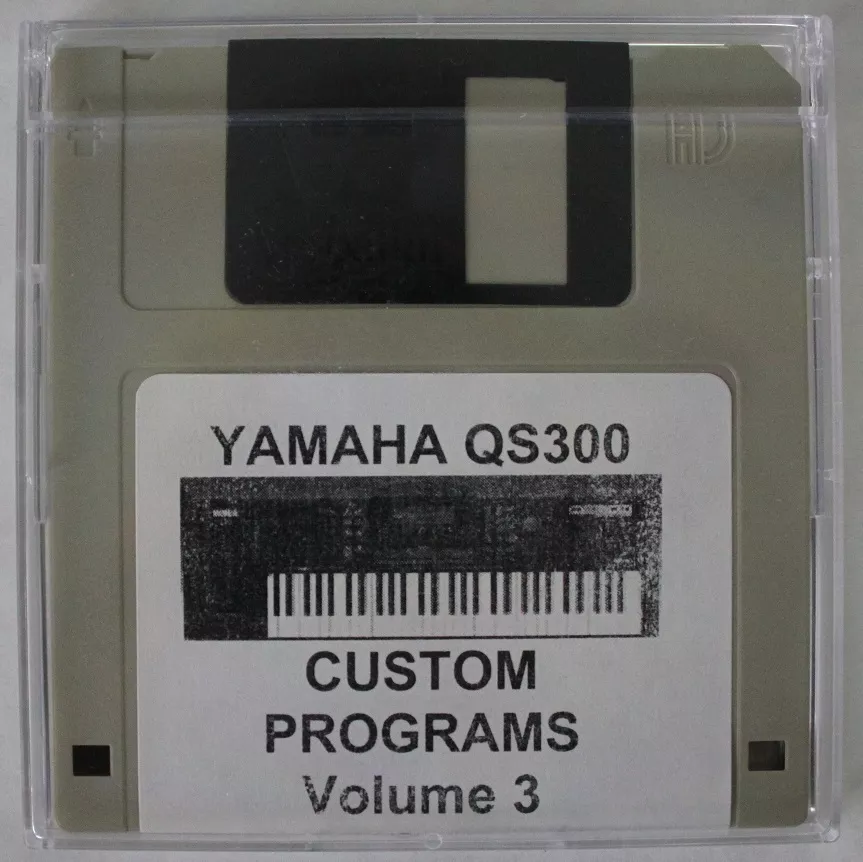 Yamaha QS Synthesizer Custom Programs Volume 3 Disk eBay