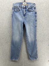 We The Free People Womens Blue Denim Jeans Si...