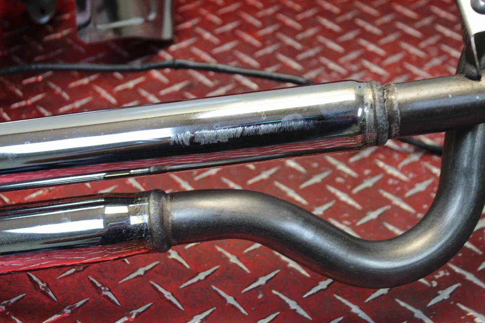 Honda CTX 1300 2014 OEM tubo de escape silenciador cabezal izquierdo CTX2 Foto 4 de 4