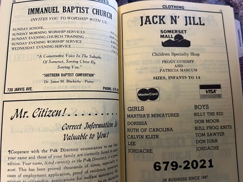 Polk Directory SOMERSET KENTUCKY Lake Cumberland 1982 - Picture 11 of 15