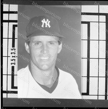 Tom Barrett New York Yankees Medium Frame Negative - Jim Rowe Archive V426