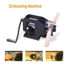 Leather Embossing Machine Manual Bronzing Machine Leather Indentation Printing//