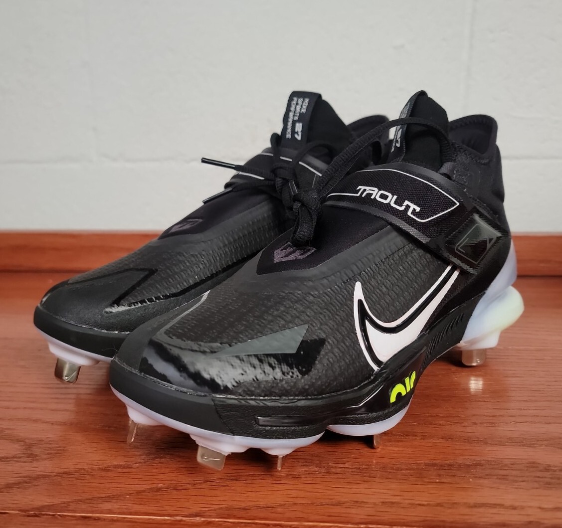 Size 8.5 - Nike Force Zoom Trout 8 Elite Black White Volt for sale