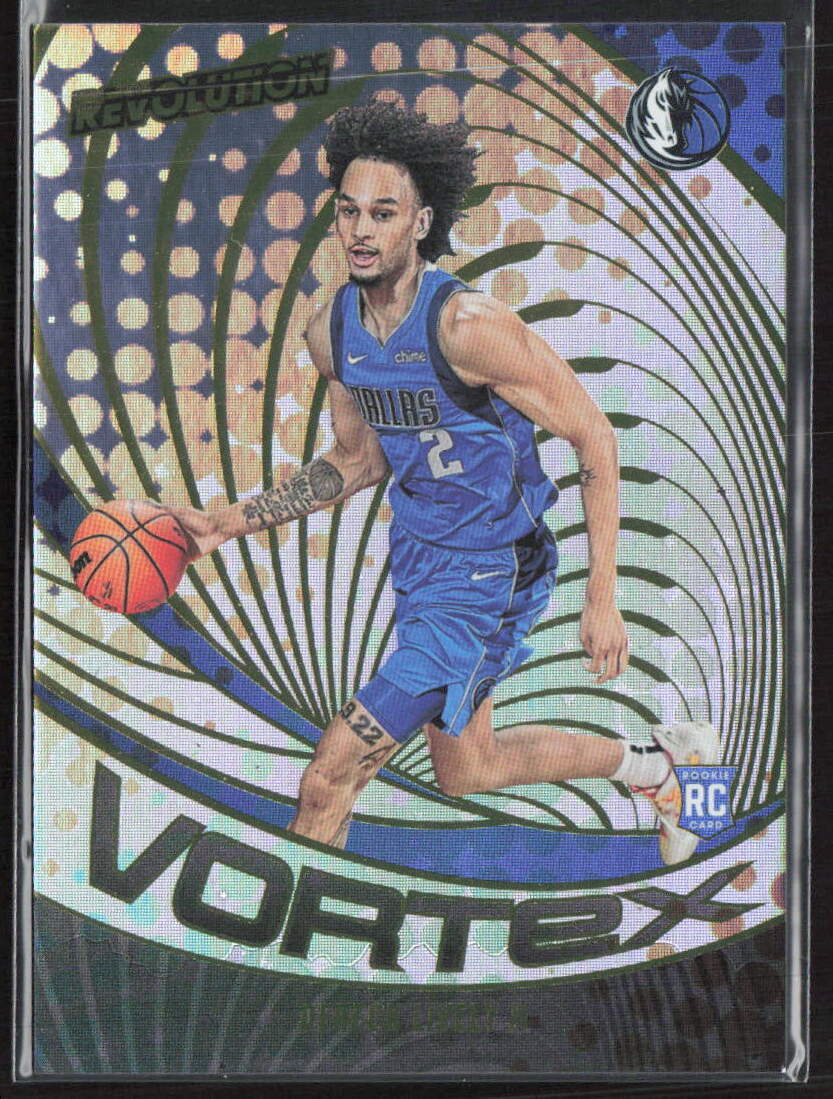 2023-24 Panini Revolution #18 Dereck Lively II Vortex Rookie Mavericks