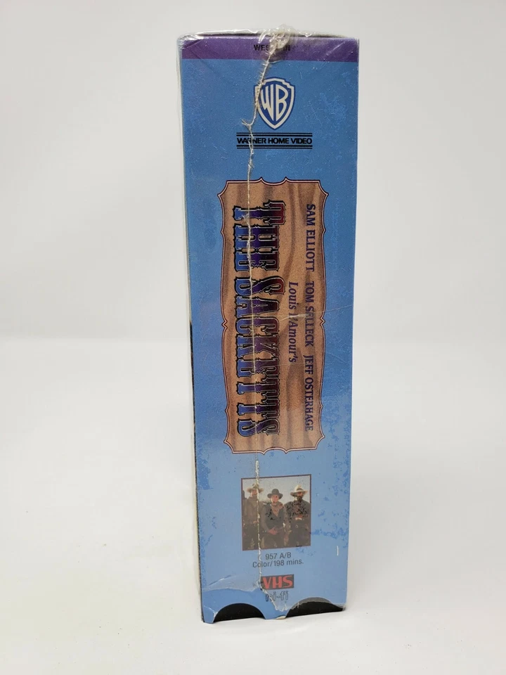 The Sacketts (VHS Tape, 1991, 2-Tape Set) Jeffrey Osterhage - Image 4 of 4