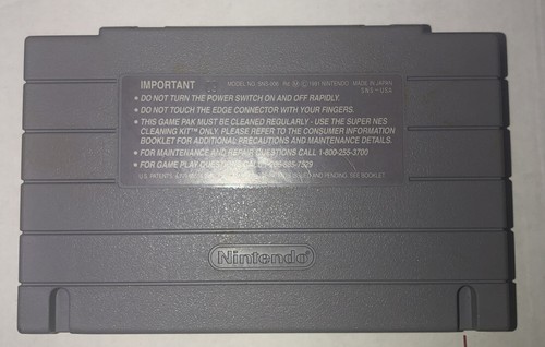 Super Bases Loaded SNES Super Nintendo 1991 Original MLB VTG Video Game No Book - Picture 2 of 2