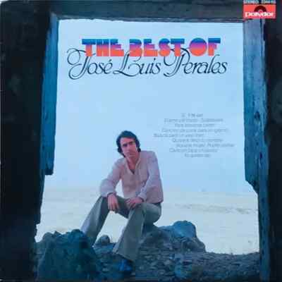 José Luis Perales The Best Of José Luis Perales NEAR MINT Polydor Vinyl LP