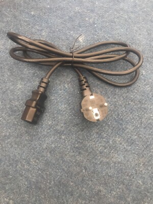 Europäische IEC Blei Schuko 10 AMP mit 1,2 Meter schwarz Flex