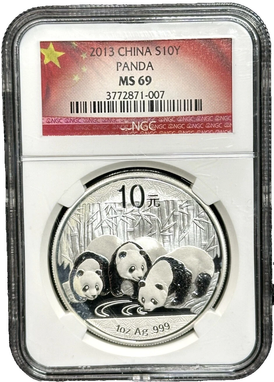 Chinese Panda 2013 Silver Bullion Coins