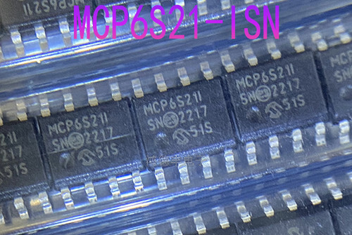 1PCS) MCP6S21-I/SN IC PGA 1CH R-R I/O 8SOIC MCP6S21-I