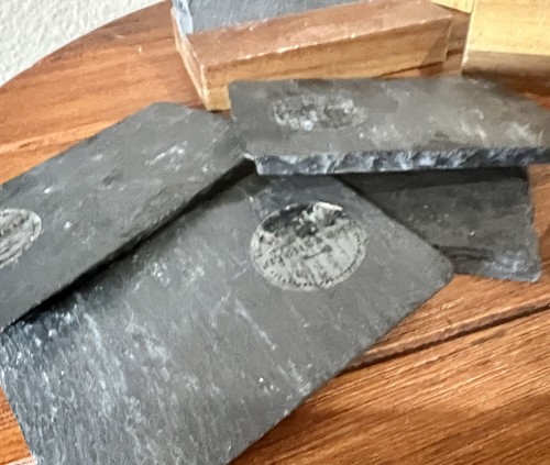 THRESHOLD 6 SLATE AND WOOD BUFFET FOOD MARKERS - Picture 4 of 8