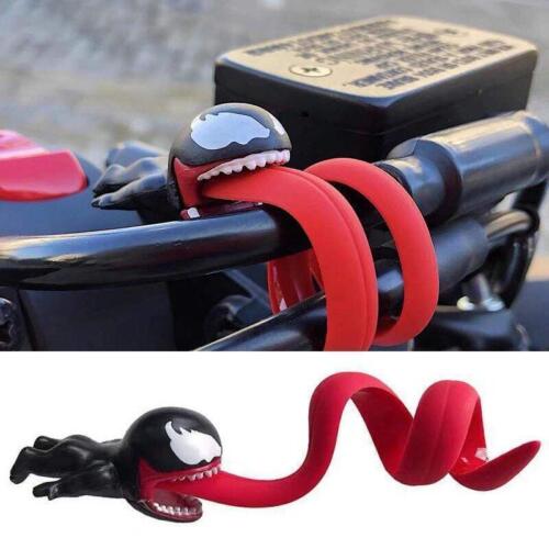 Hot Mini Venom Long Tongue Wrap Car Motorcycle Holder Action Figures Cable Roll - Picture 8 of 16