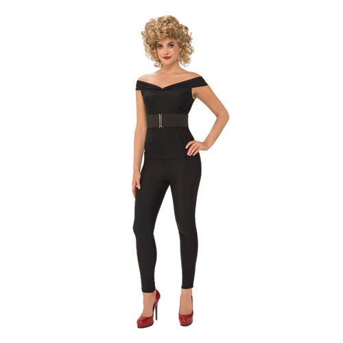 sandy grease black costume