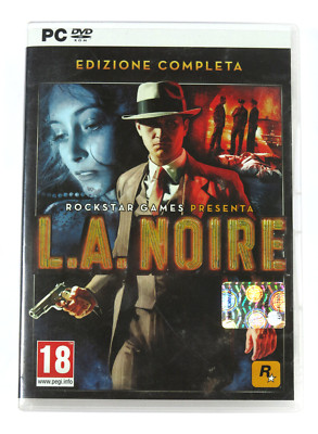 PRL) L.A. NOIRE ROCKSTAR GAMES GAME THRILLER MOVIE PC DVD ROM
