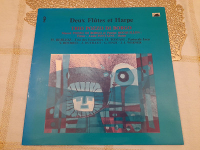 Deux Flutes et Harpe Trio Pozzo Di Borgi Vinyl LP V.DS.35 (x)