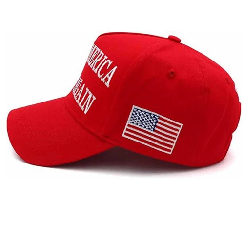 Trump 2024 MAGA RED Hat 45-47 Baseball Cap Make America Great Again - Picture 4 of 5