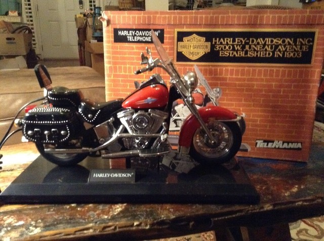 vintage harley davidson phone