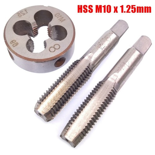 HSS M10 X 1 25mm Taper Plug Tap M10 X 1 25mm Die Metric Thread Hss m10 x 1 25mm taper plug tap m10 x 1 25mm die metric thread
