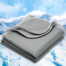 Double Cooling Blanket for Hot Sleepers King Size, Arc-Chill Q-Max 0.5 with Doub