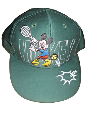 Disney Mütze grün bestickt Mickey Mouse Sonnenhut Baseball Cap