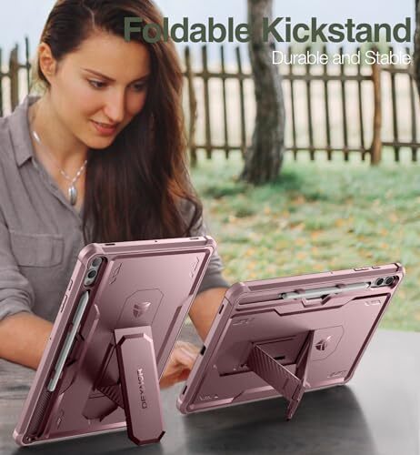 Case for Samsung Galaxy Tab S10 Plus (2024) / Galaxy Tab S9 Plus (2023) Pink - Picture 5 of 8