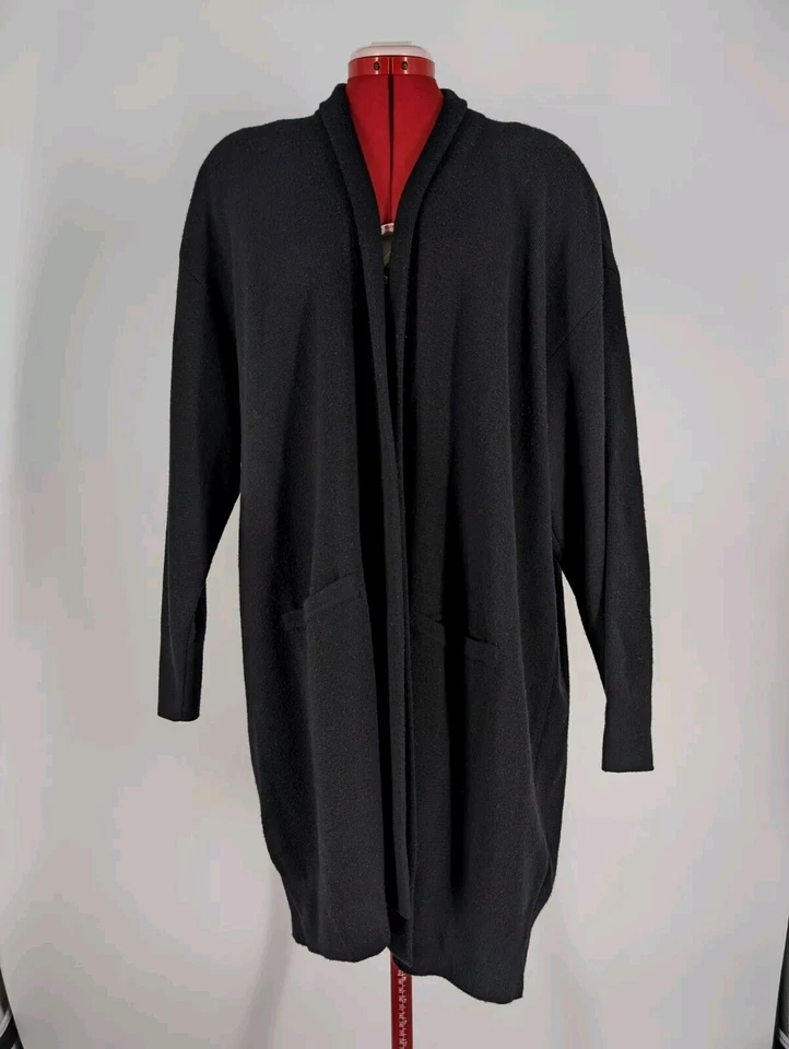 Donna Karan Nueva York Vintage Años 90 Pasarela 2 Piezas Tejido Cárdigan Pantalones Traje DKNY Foto 2 de 4