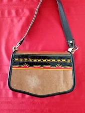 Jerico John Agudelo Carrieles Leather & Hair Hide MultiPocket Crossbody Bag