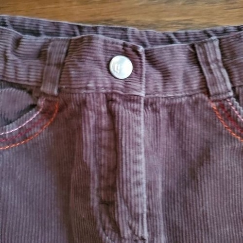 Vtg GYMBOREE Girls 6 brown corduroy skirt - Picture 3 of 6