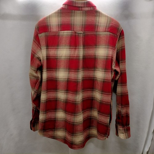 Orvis Classic Collection Shirt Jacket Med Heavyweight Cotton Plaid Flannel - Picture 2 of 11