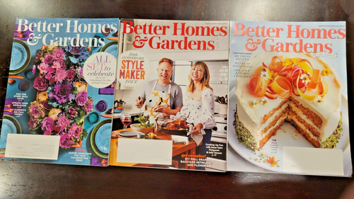 Lot of 3 good Better Homes and Garden magazines May & Nov 2022 and March 2021 - Picture 1 of 7